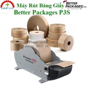 Máy Rút Băng Giấy Better Pack P3S