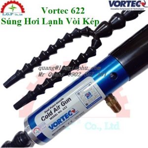 Súng Hơi Lạnh Vòi Kép Vortec 622