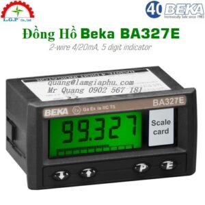 Đồng Hồ Beka BA327E - 2-wire 4/20mA 5 digit indicator